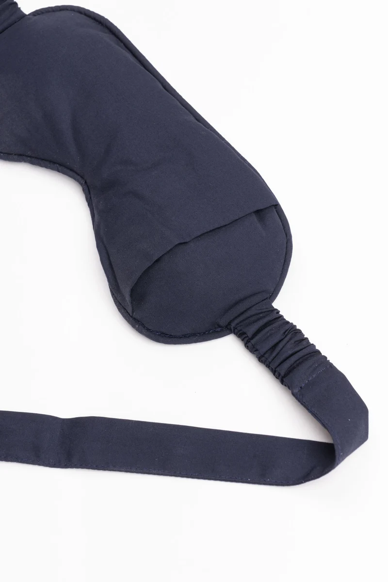 Eye Mask - RAHA - Checked - Marine