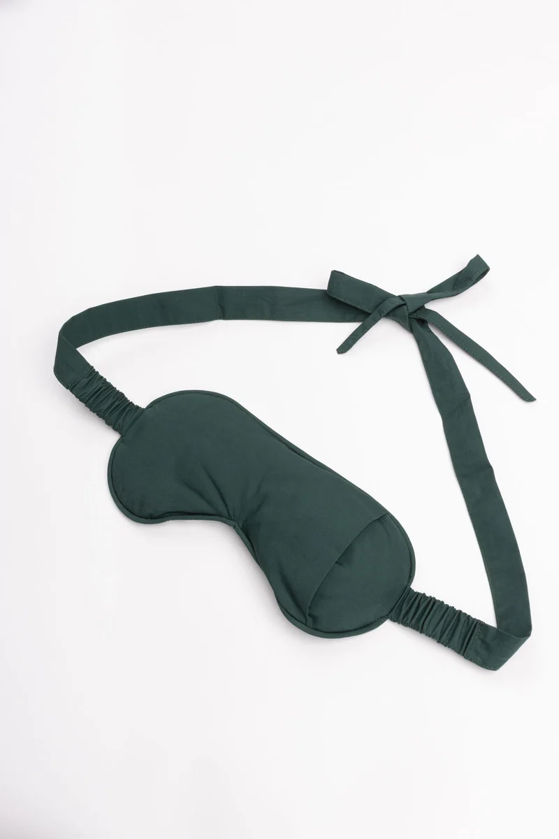 Eye Mask - RAHA - Lines - Green