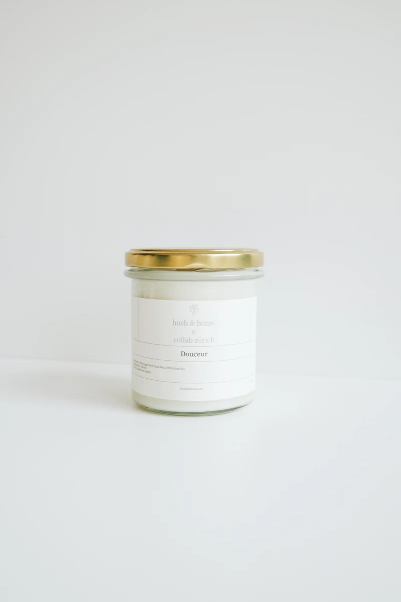 scented candle - douceur