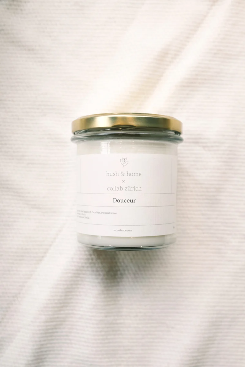 scented candle - douceur
