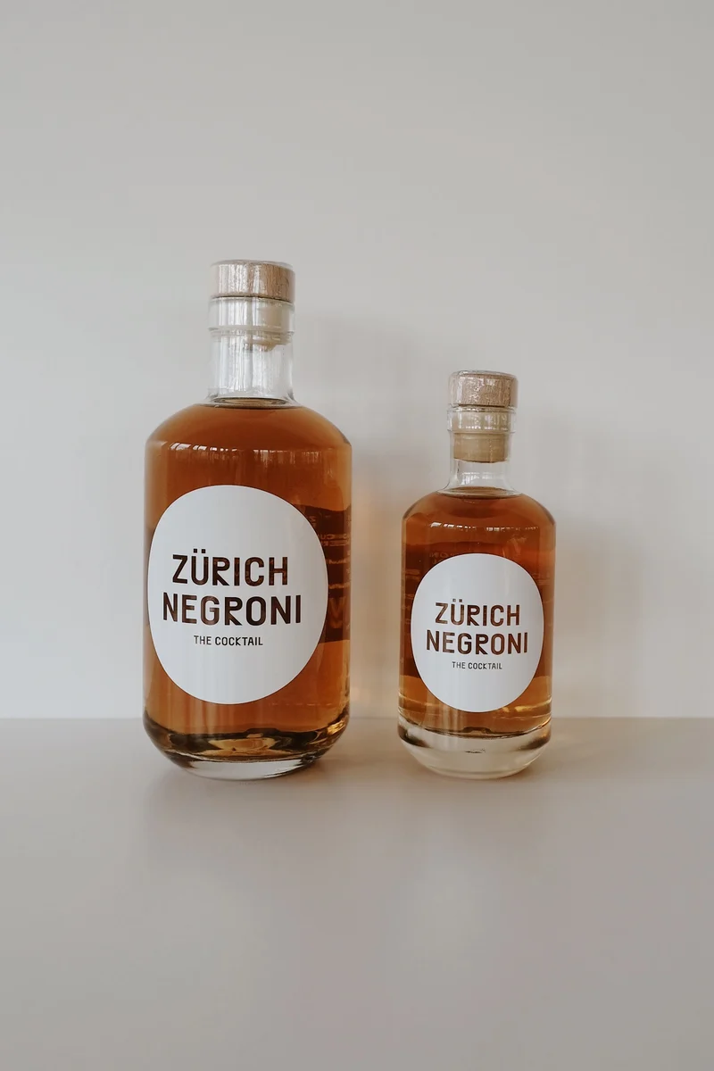 Cocktail In A Bottle - Zürich Negroni