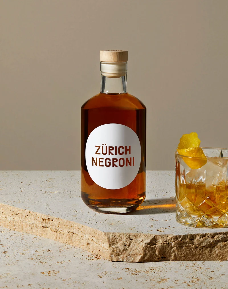 Cocktail In A Bottle - Zürich Negroni