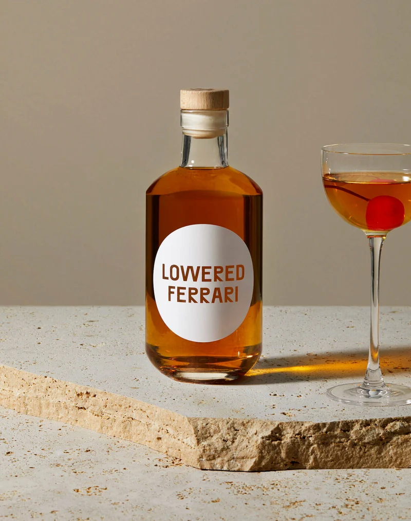 Cocktail In A Bottle - Lowered Ferrari