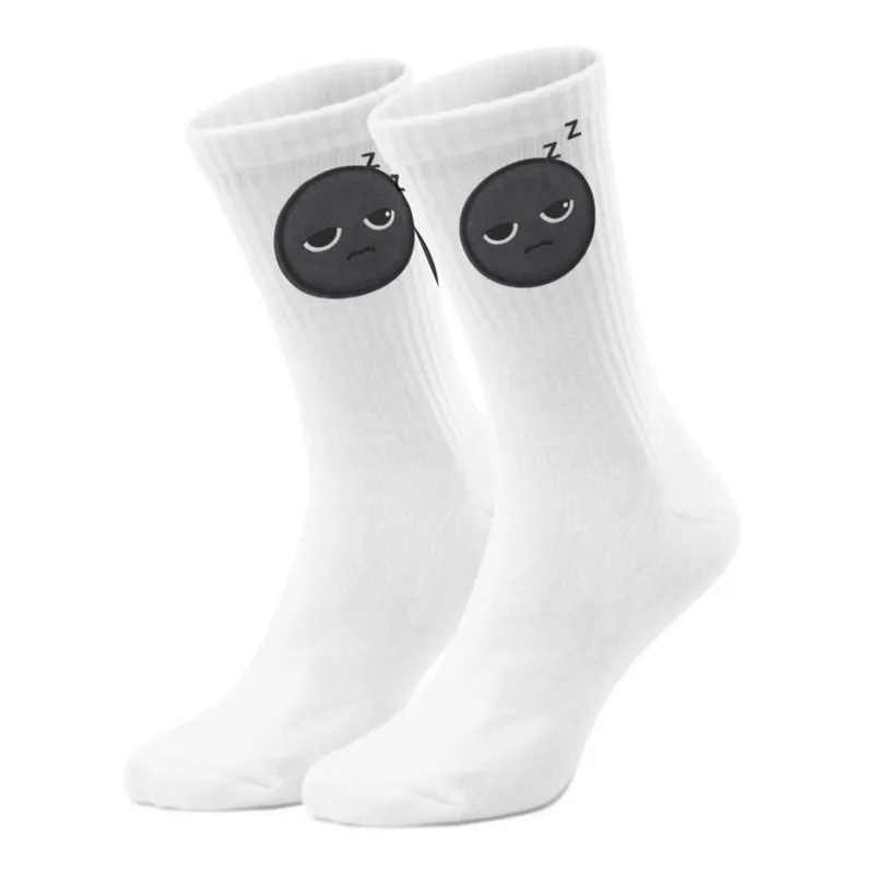 epicsocks Emo Moods Müdes Gesicht Socken in 37-41 im Paar