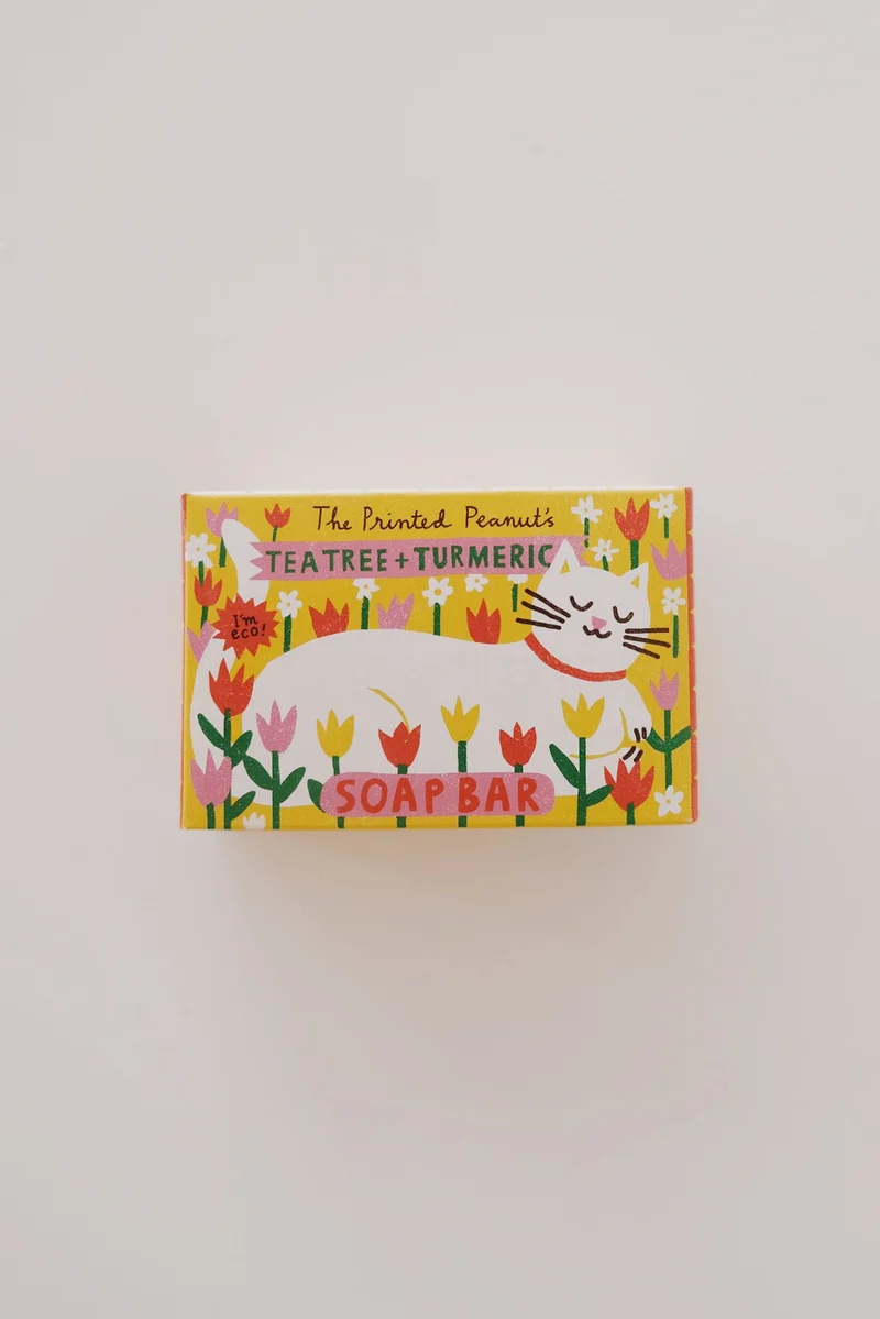 Natural Soap Bar - Tea Tree & Turmeric