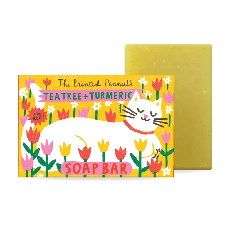 Natural Soap Bar - Tea Tree & Turmeric