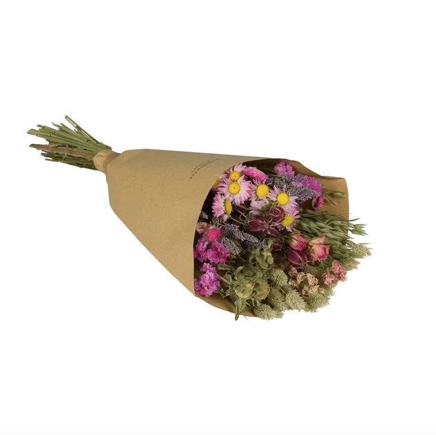 Dried Flowers - Bouquet - Pink Field