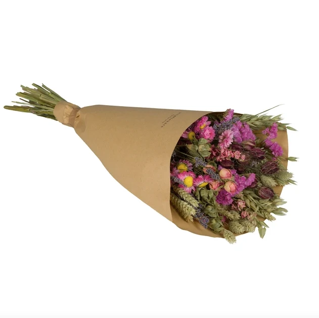 Dried Flowers - Bouquet - Pink Field