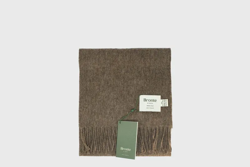 Merino Lambswool Scarf [Mole]