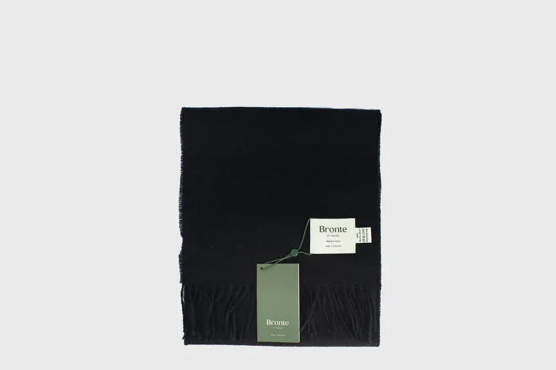 Merino Lambswool Scarf [Black]