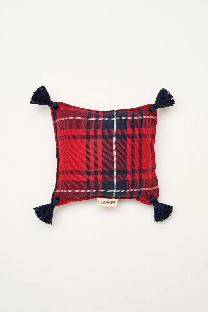 Lavender Bag - ZAKIA checked - Red/Marine