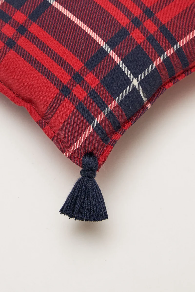 Lavender Bag - ZAKIA checked - Red/Marine