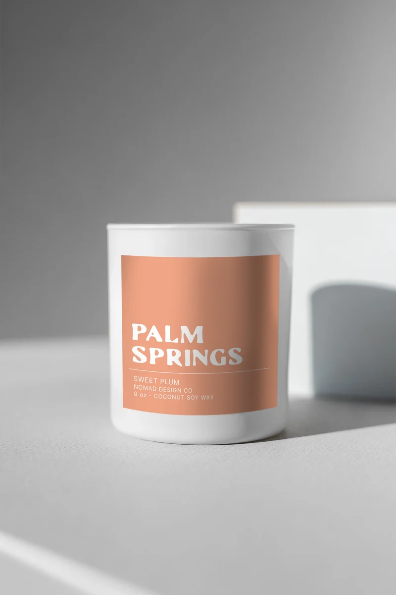 Scented Candle - Palm Springs
