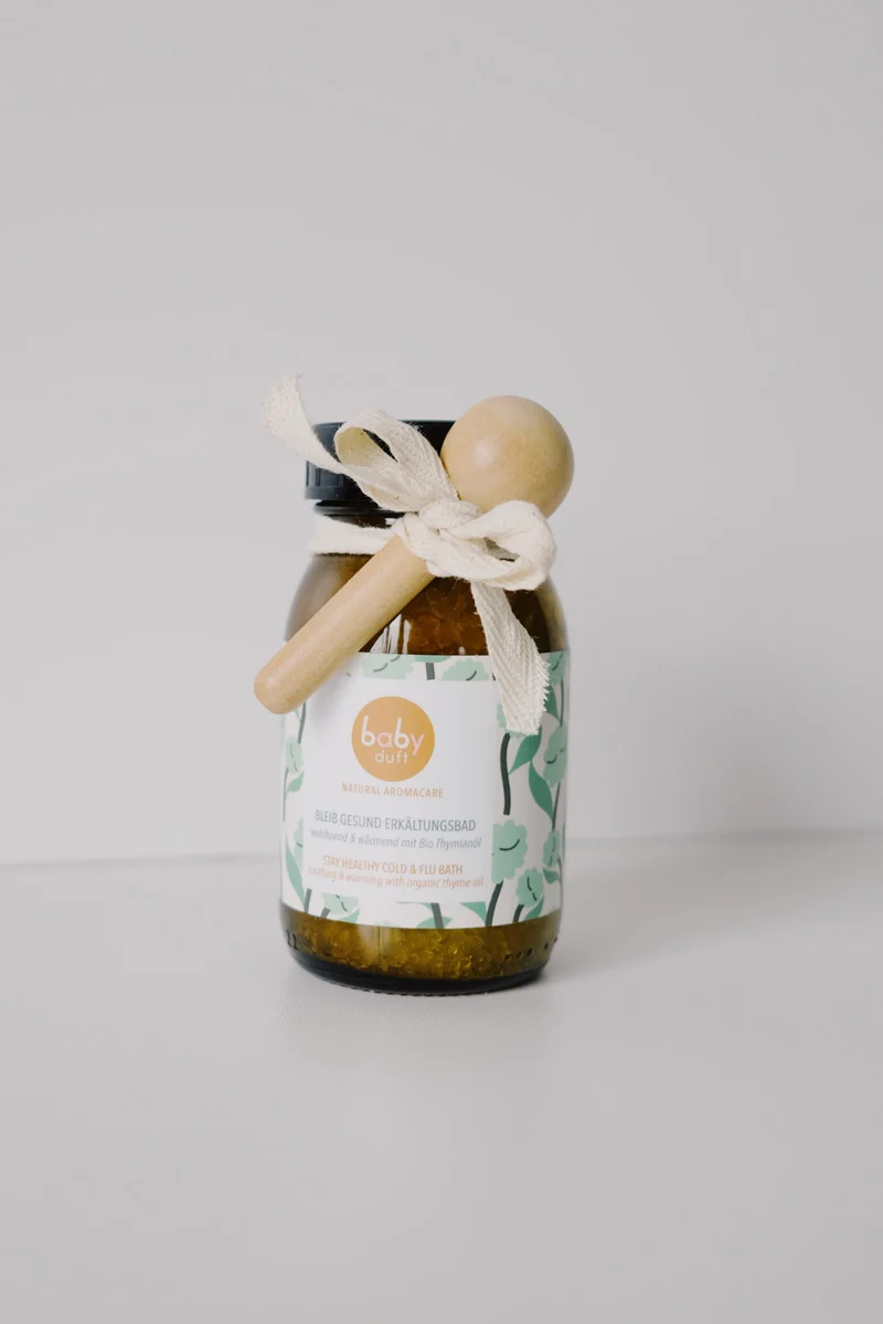 bath salt - organic thyme