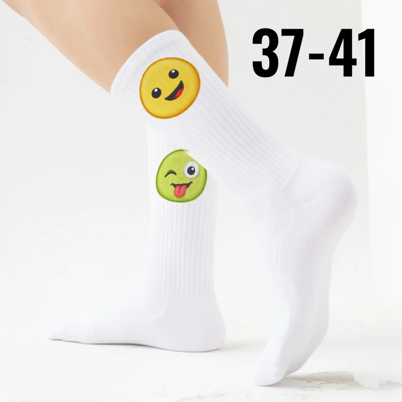 epicsocks Emo Moods Happy Frech Socken in 37-41 im Paar