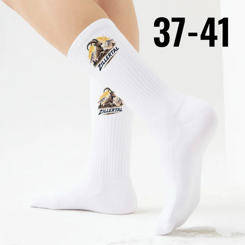 epicsocks Zillerblick Zillertal Steinbock Socken in 37-41 im Paar