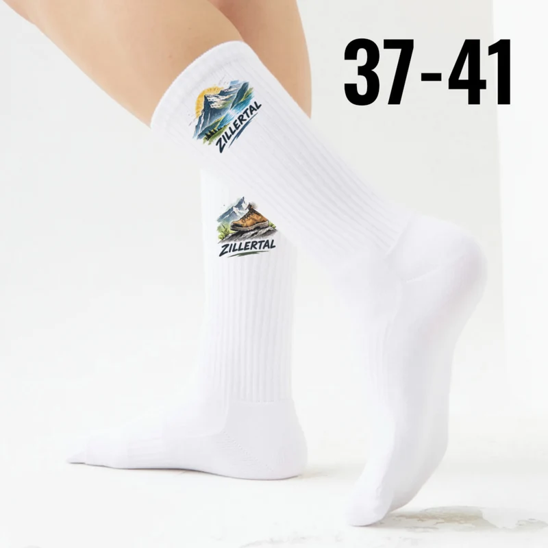 epicsocks Zillerblick Zillertal auf den Berg Socken in 37-41 im Paar