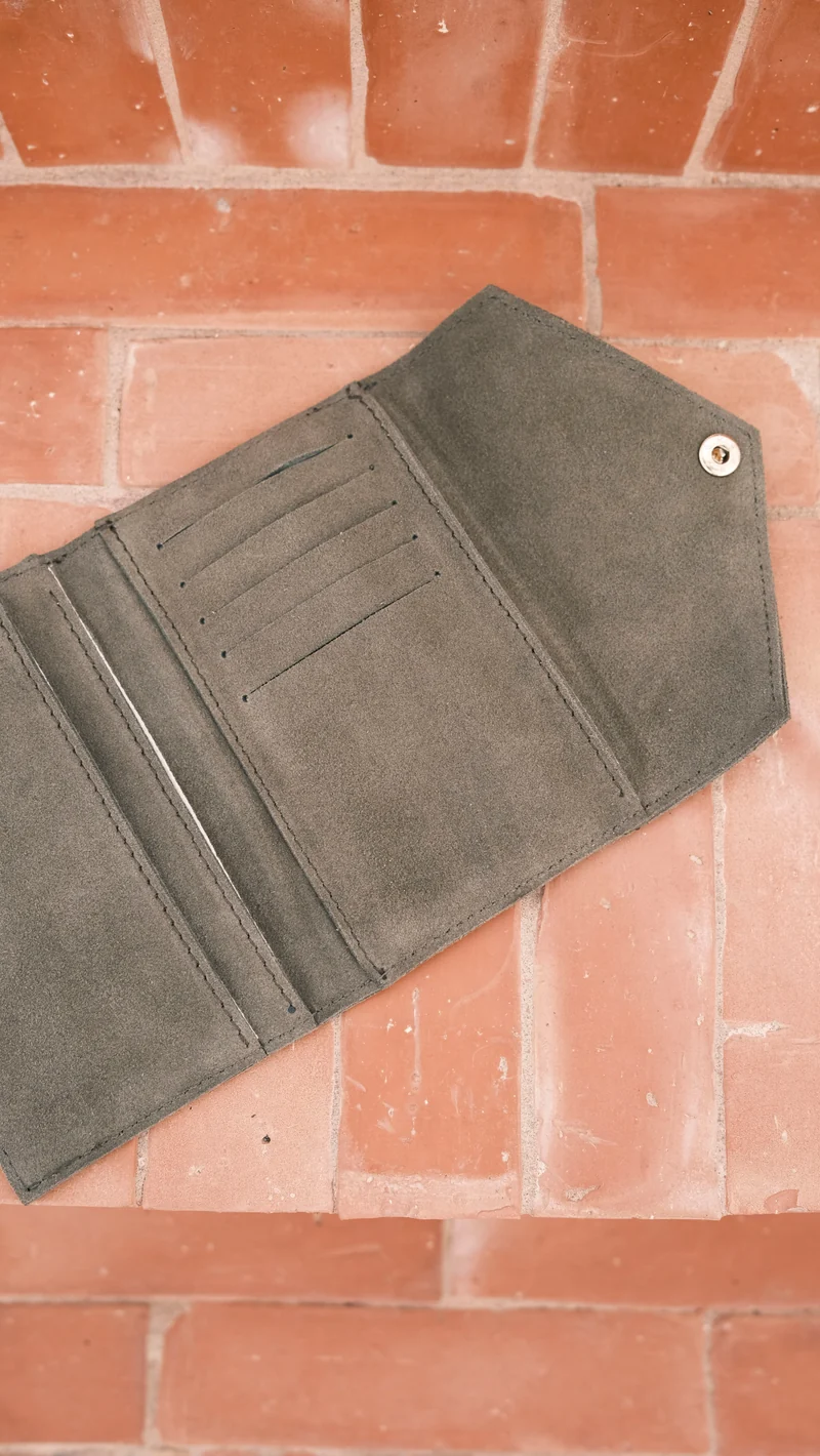 Flip Wallet - DENYA - Olive