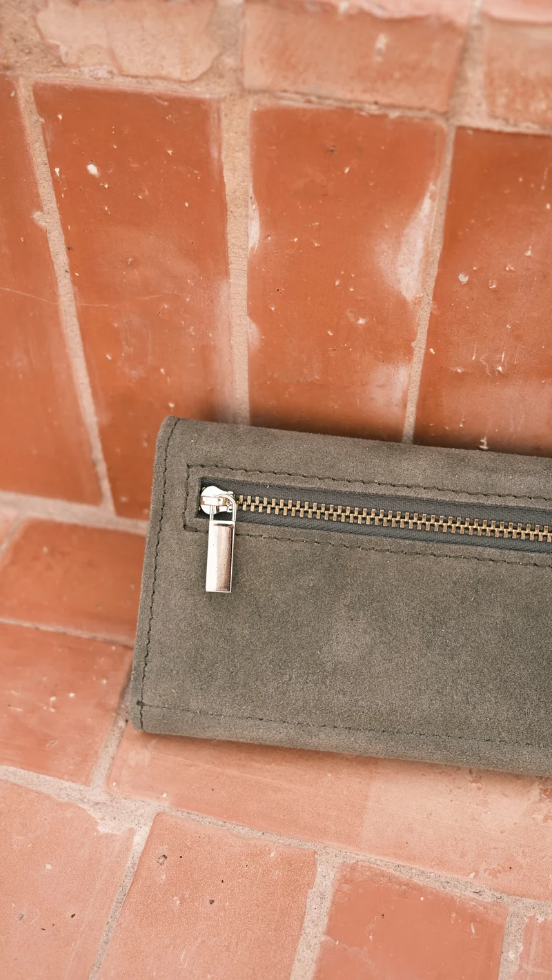 Flip Wallet - DENYA - Olive