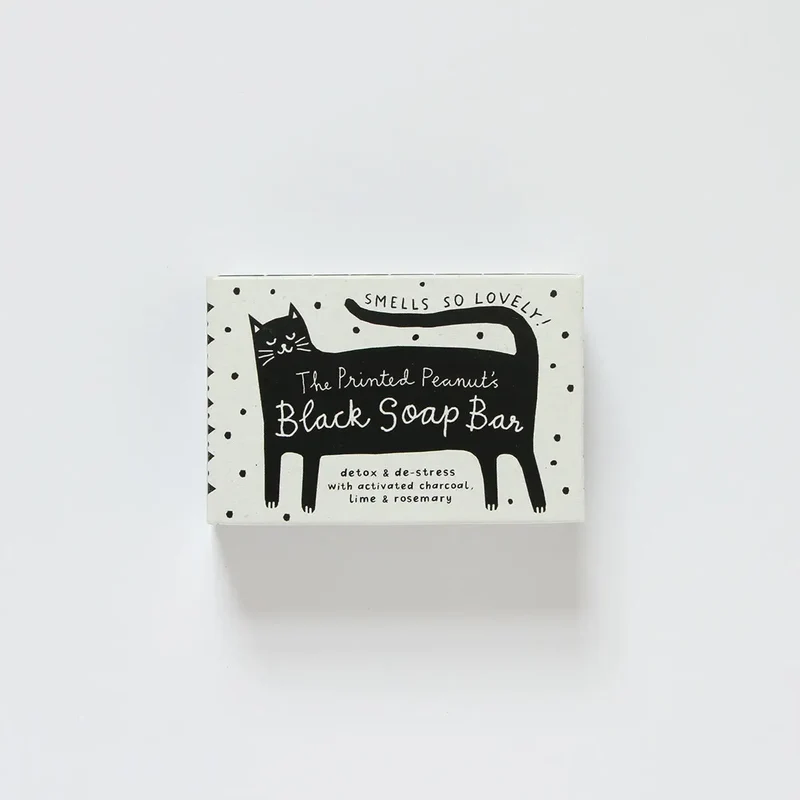 Natural Soap Bar - Black Cat