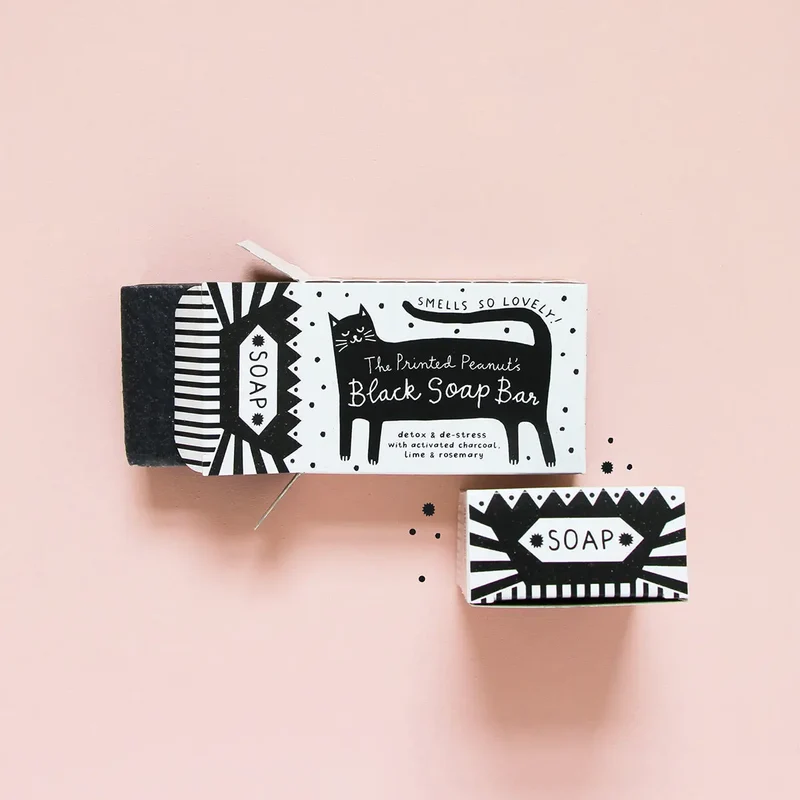 Natural Soap Bar - Black Cat