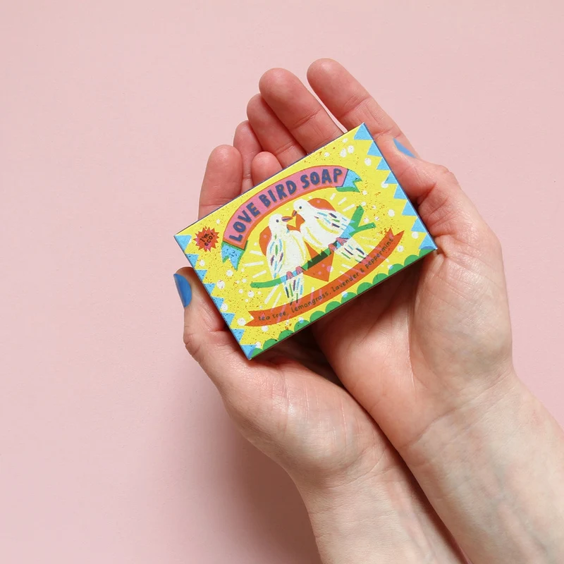 Natural Soap Bar - Love Bird