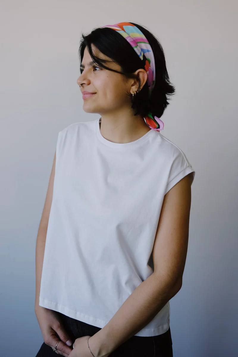 silk scarf - confuso
