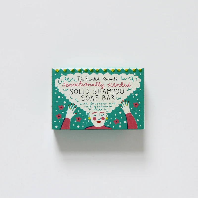 natural shampoo bar - Lavender & Rose Geranium