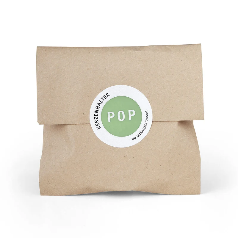 candle holder - POP - sage