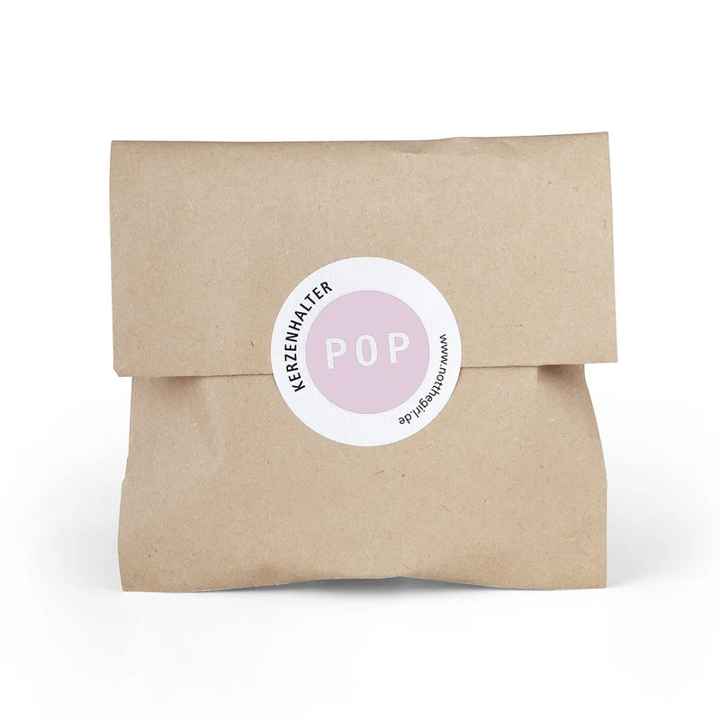 candle holder - POP - pale pink