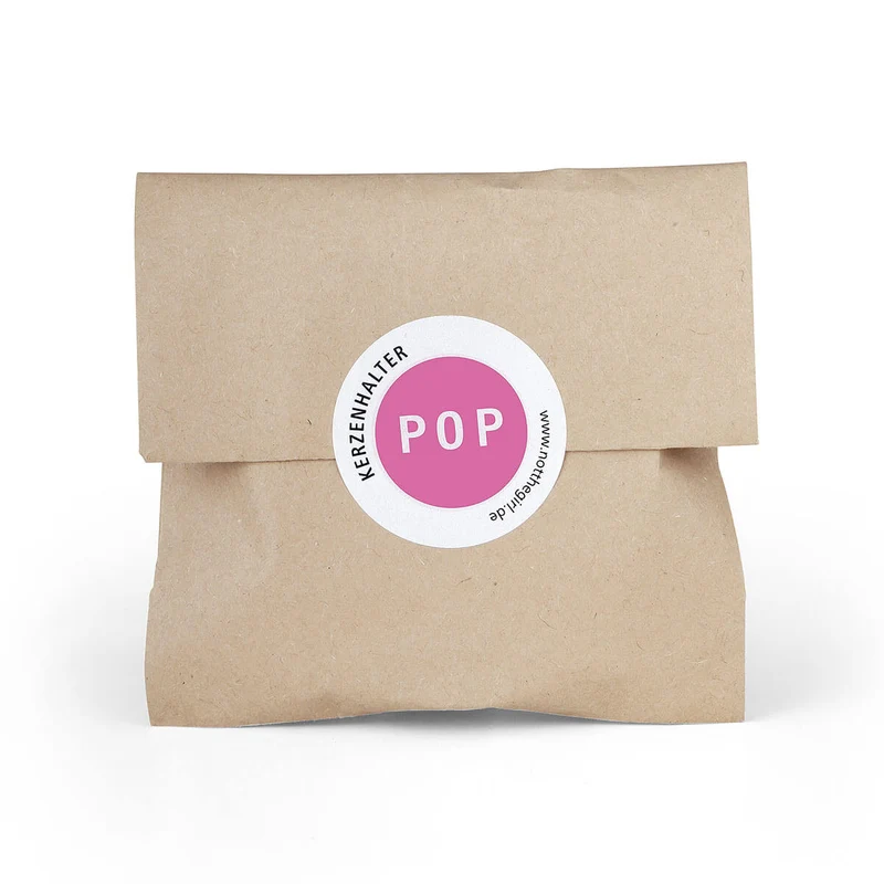 candle holder - POP - pink