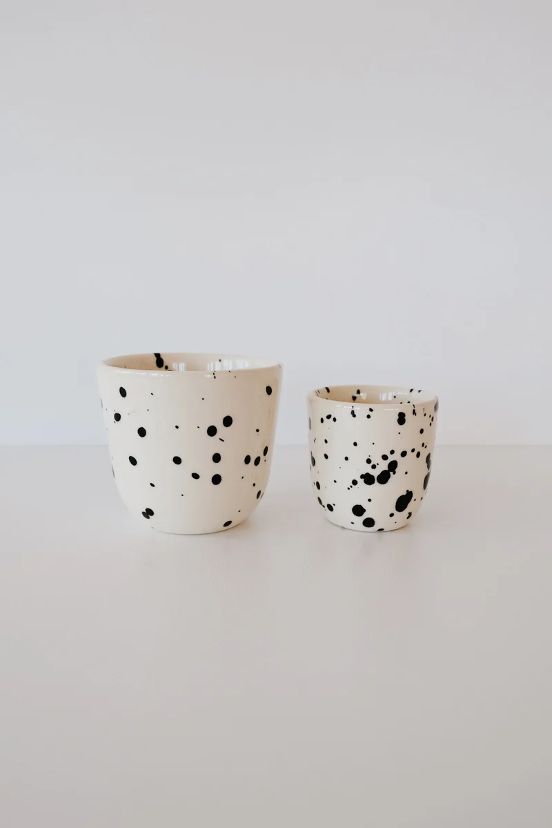 Cup - Black Dots