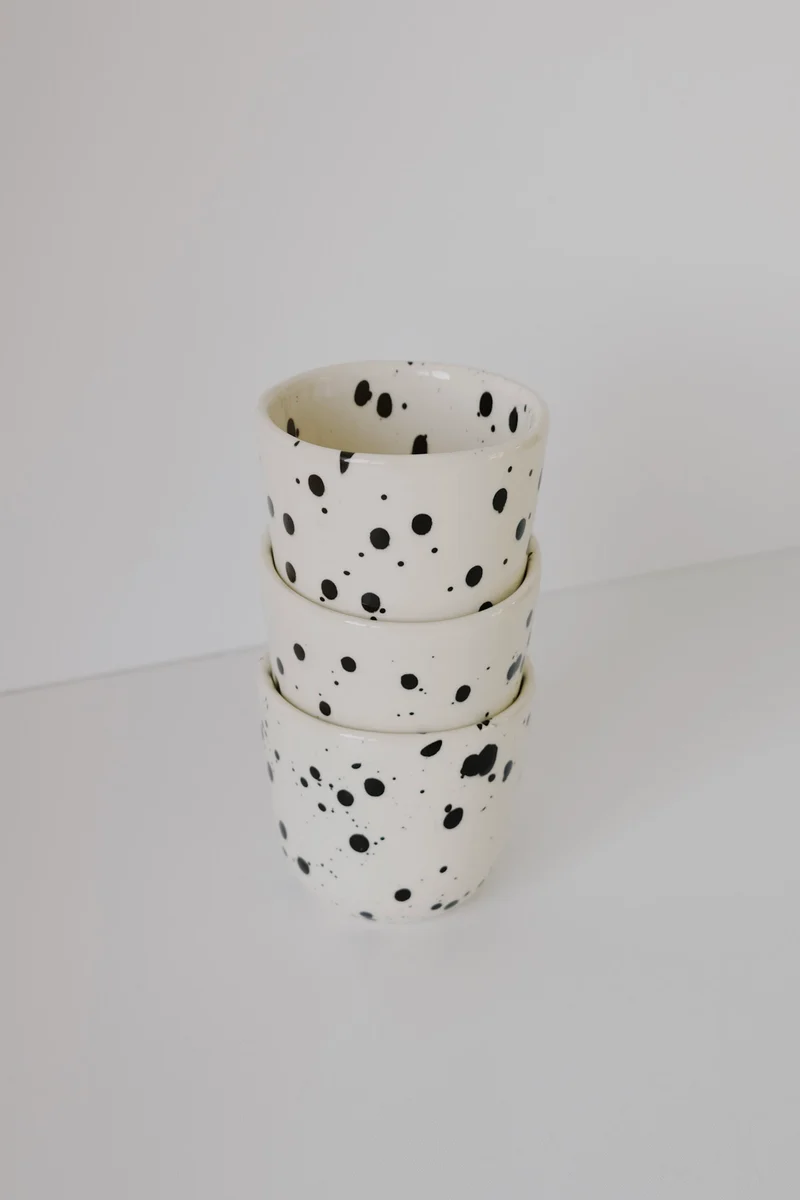 Cup - Black Dots