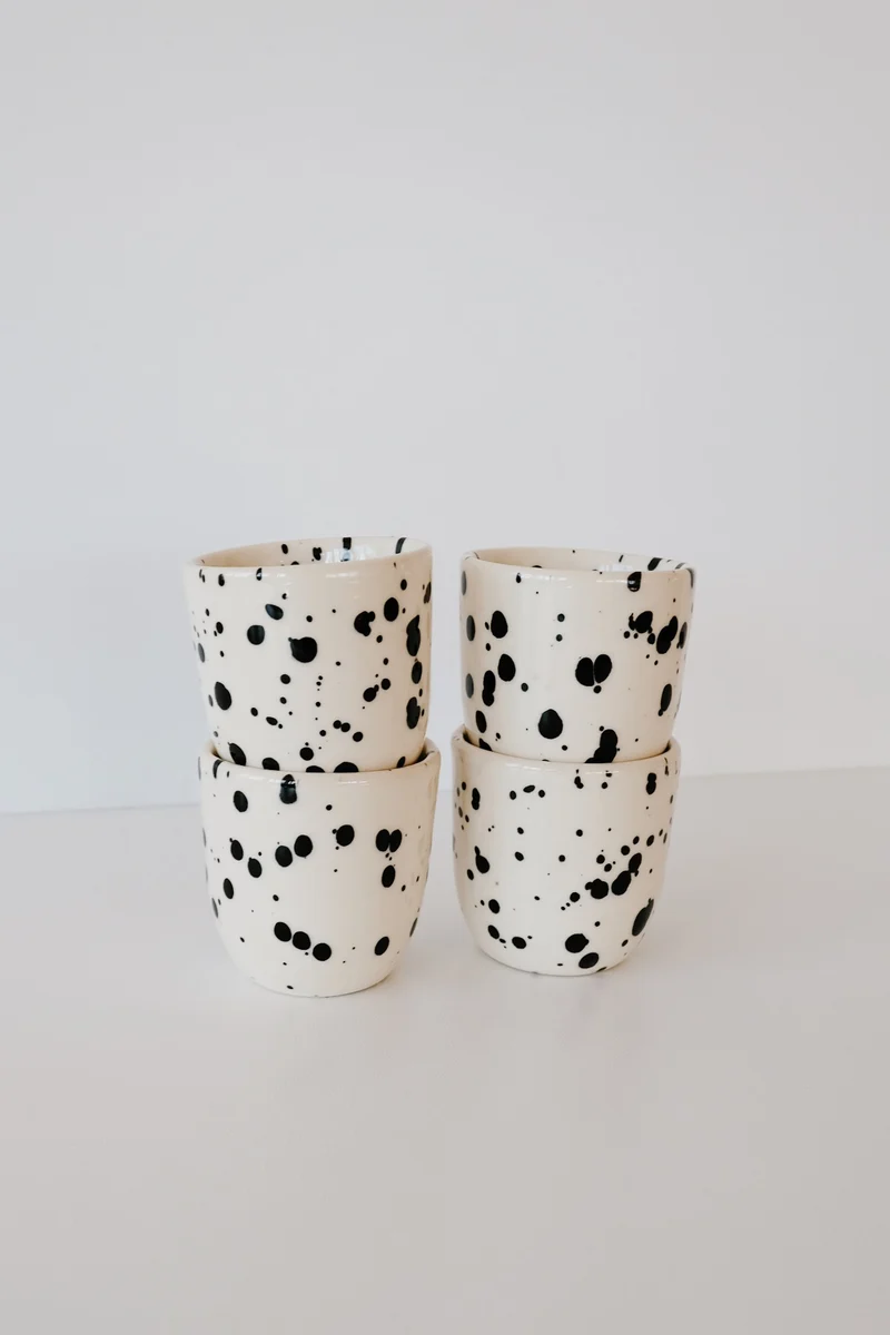 Cup - Black Dots