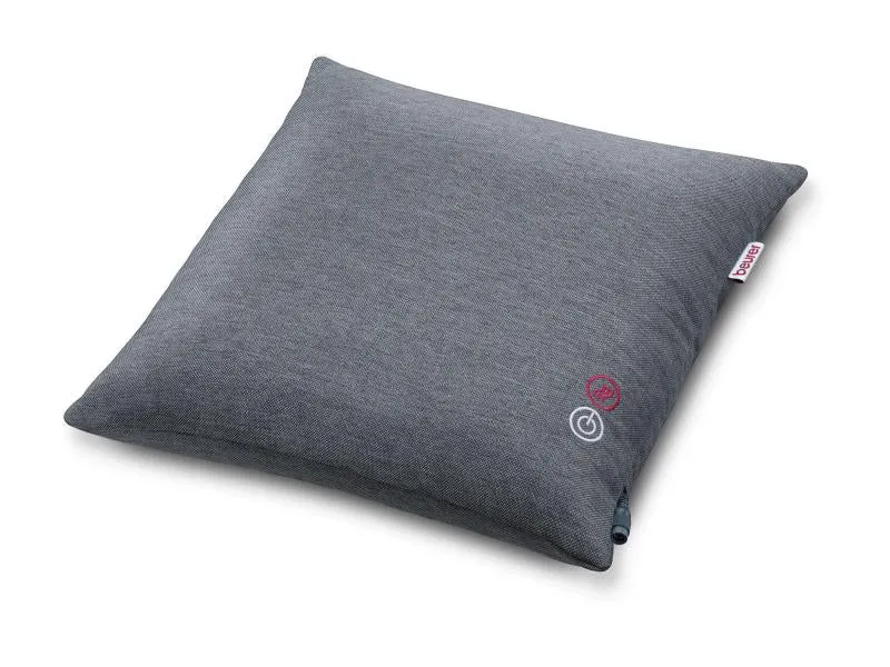 Beurer Massage-Kissen Shiatsu MG135, grau, 40 x 40 x 10 cm
