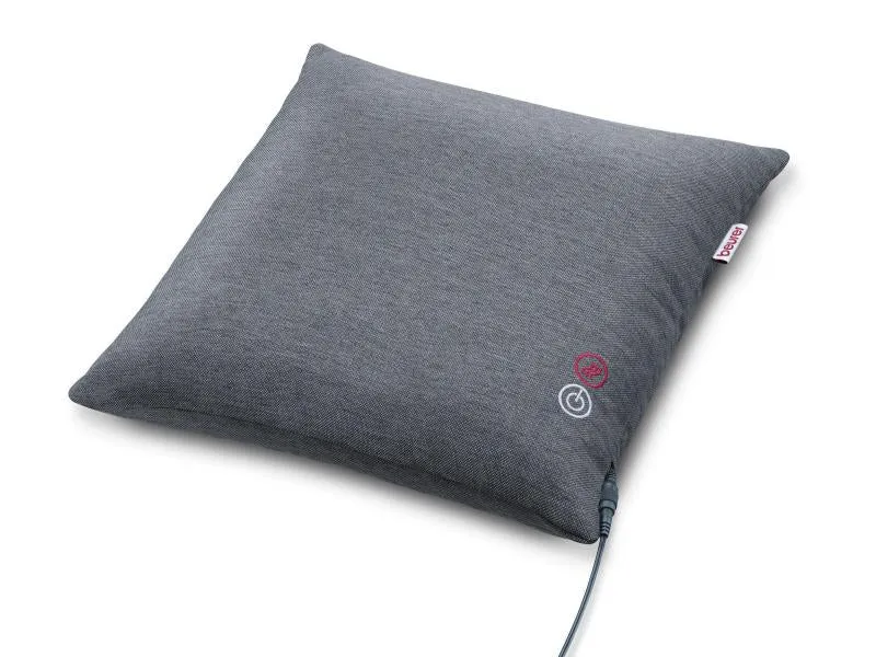 Beurer Massage-Kissen Shiatsu MG135, grau, 40 x 40 x 10 cm
