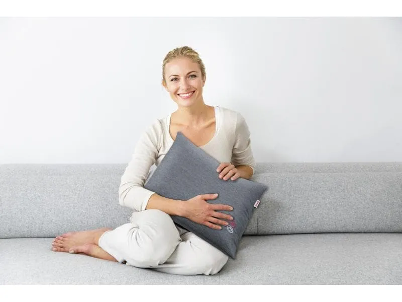Beurer Massage-Kissen Shiatsu MG135, grau, 40 x 40 x 10 cm