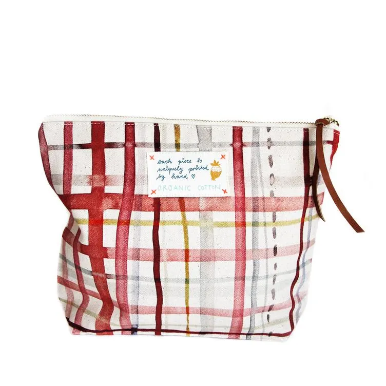 Pouch - Red Check