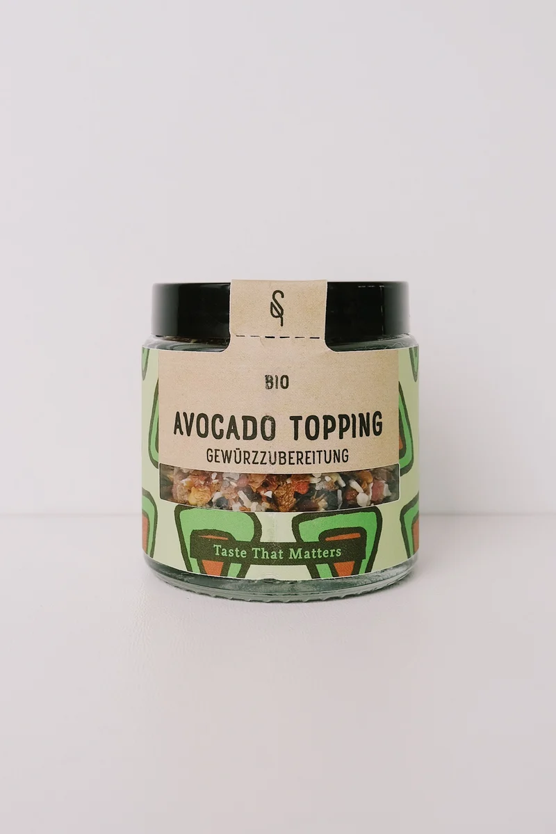 spice mix - avocado topping