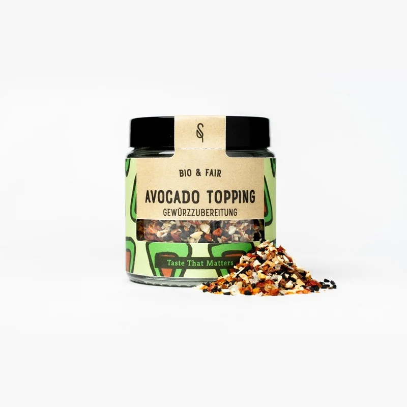 spice mix - avocado topping