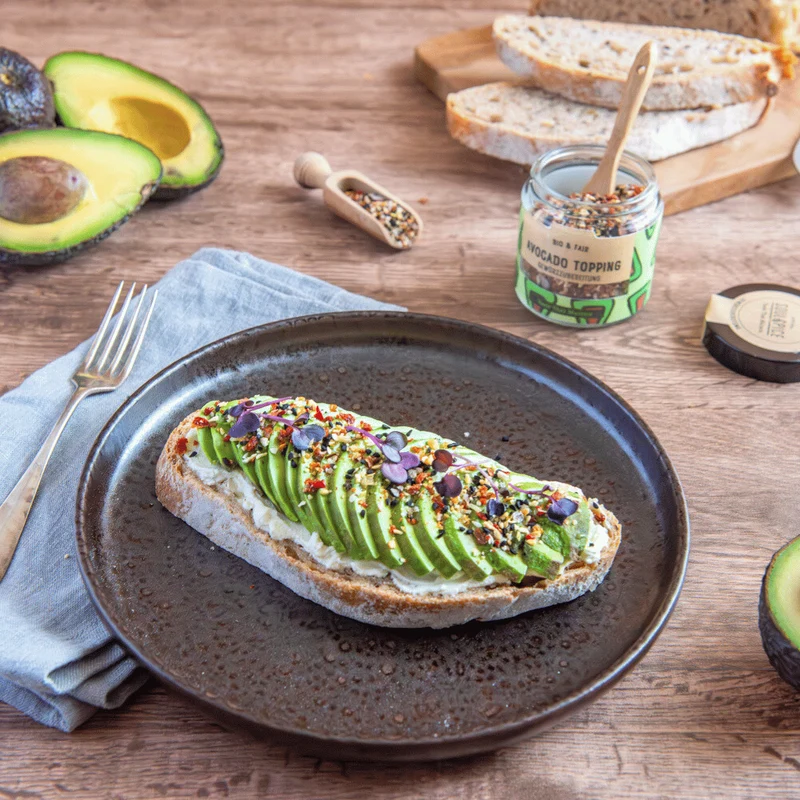 spice mix - avocado topping