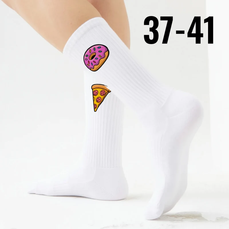epicsocks Fast Food Fun Socken in 37-41 im 6er Set in Geschenkdose im 6er Set in Geschenkbox