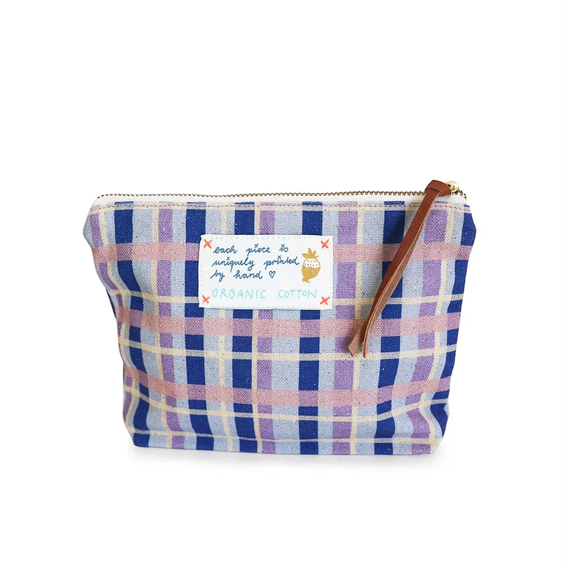 Small Pouch - Multi Check