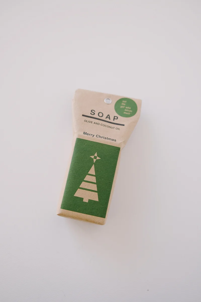 soap bar - merry christmas