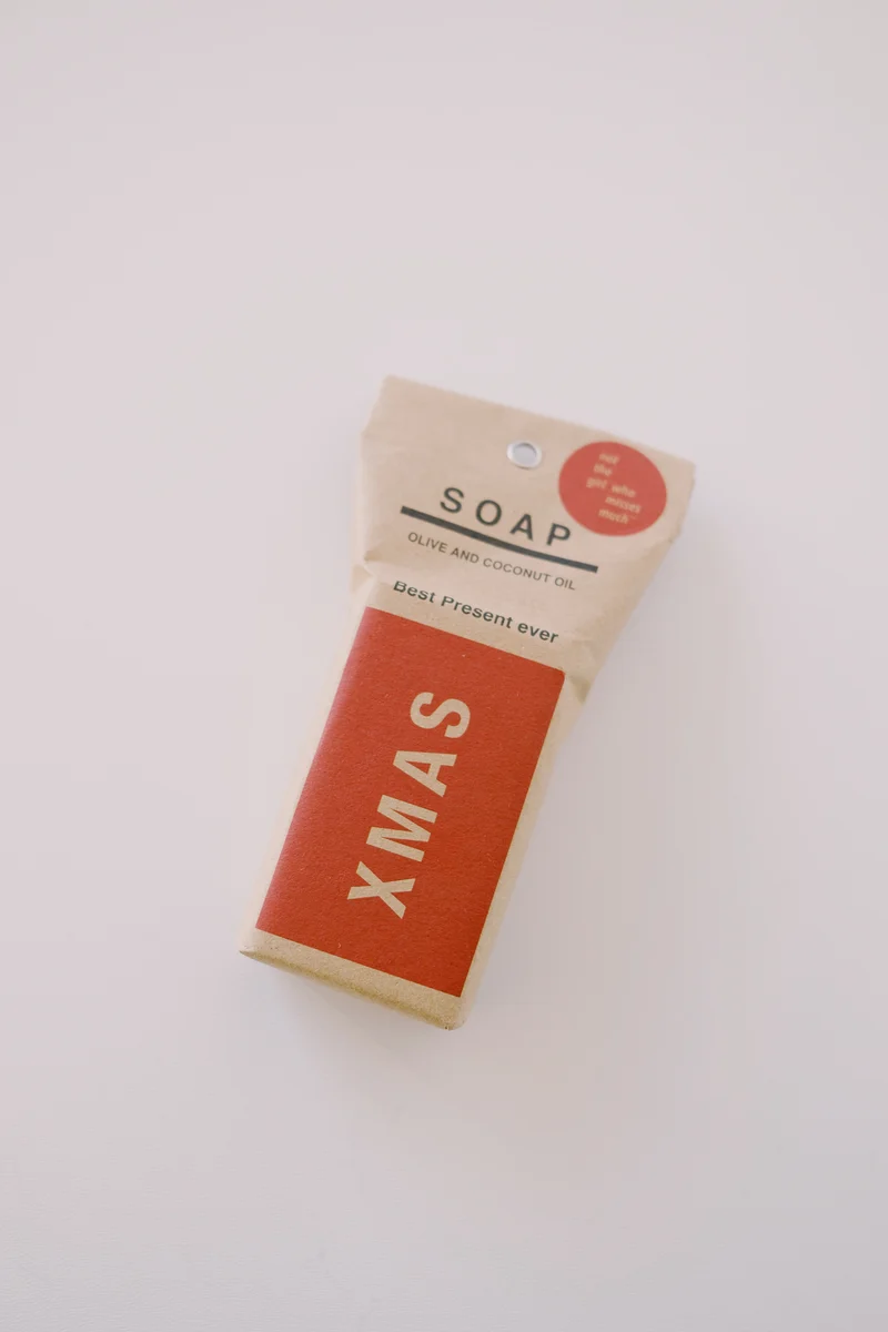 soap bar - xmas