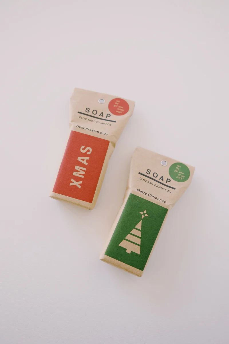 soap bar - xmas