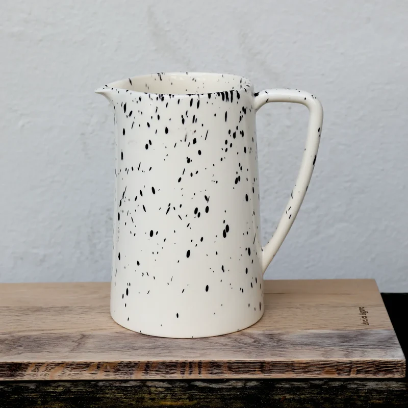 big jug - black dots
