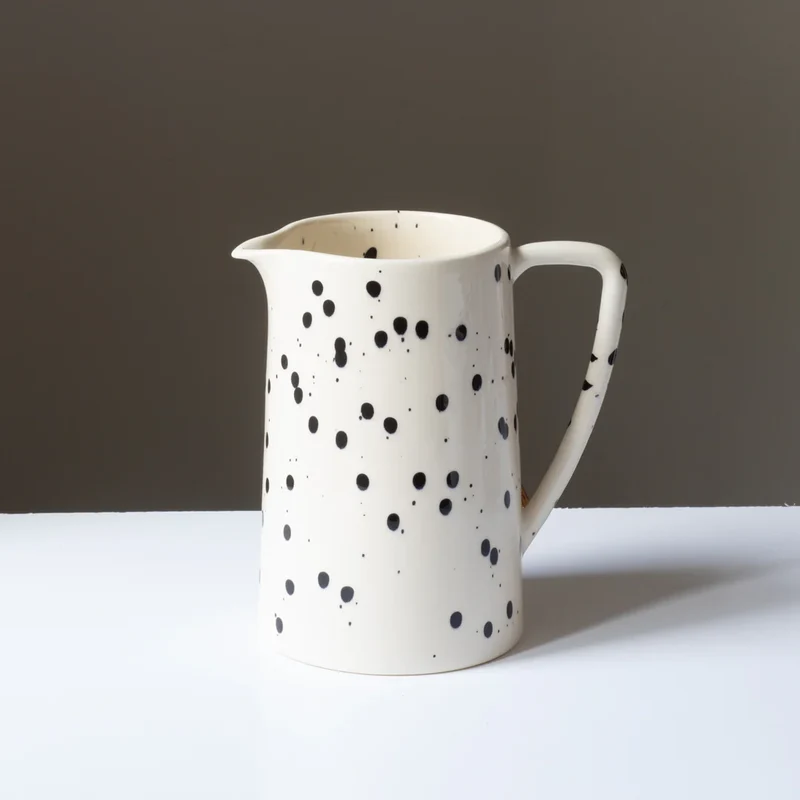 big jug - black dots