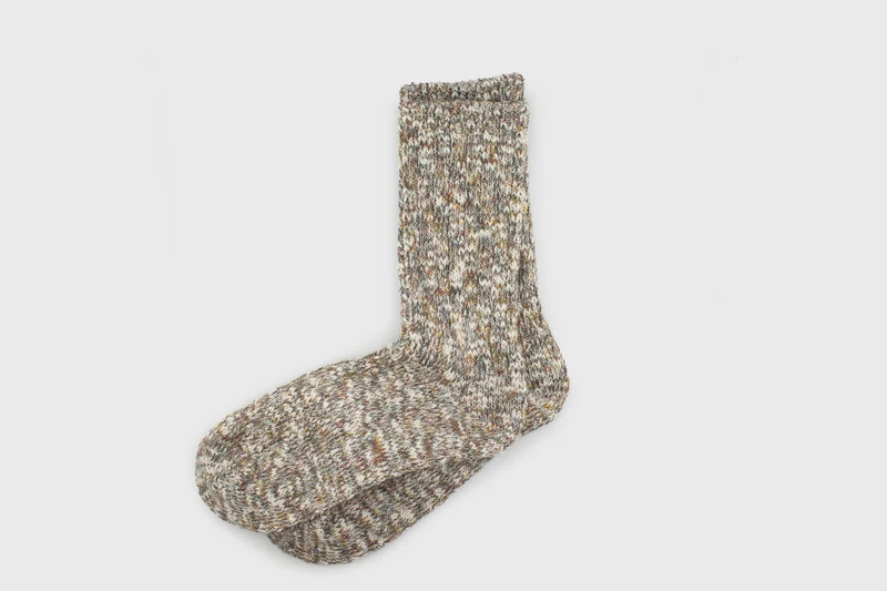 Slub Twister Socks [Grey]