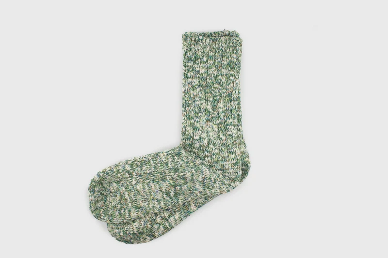Slub Twister Socks [Green]